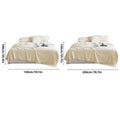 Plush Throw Blanket for Autumn and Winter - White, 100 x 150 cm - view 4