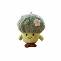 Plush Vegetable Keychain Soft Stuffed Toy Keyring - Brocoli