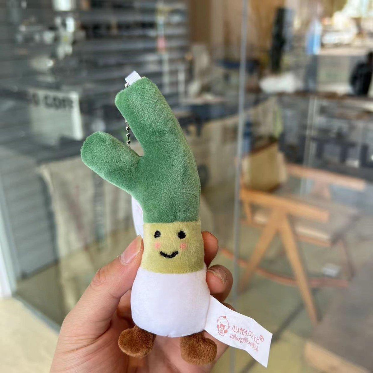 Plush Vegetable Keychain Soft Stuffed Toy Keyring - Brocoli - view 16