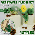 Plush Vegetable Keychain Soft Stuffed Toy Keyring - Brocoli - view 2
