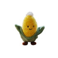 Plush Vegetable Keychain Soft Stuffed Toy Keyring - Corn
