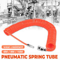 Pneumatic Telescopic Spring Air Hose for Air Compressors, PE Tube - 15 m - view 2