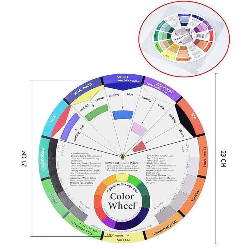 Pocket Artist Colour Wheel Guide for Mixing Colours - view 3