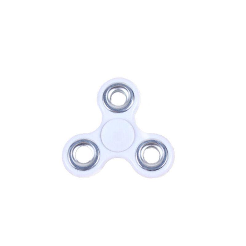 Pocket Fidget Spinner in Plastic - White