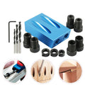 Pocket Hole Screw Jig Kit, Set of 14 with 15 Degree Angle and Dowel Drill - view 4