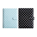 Polka Dot A5 Planner Binder with Card Slots - Black - view 3