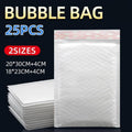 Poly Bubble Mailers White Padded Envelopes 18 x 23 cm Plus 4 cm - Pack of 100 - view 2
