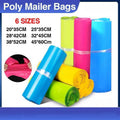 Poly Mailer Bags, Green - 32 x 45 cm - view 2