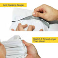 Poly Mailer Bags, Self-Sealing Courier Satchels - 20 x 80 cm, Pack of 300 - view 5