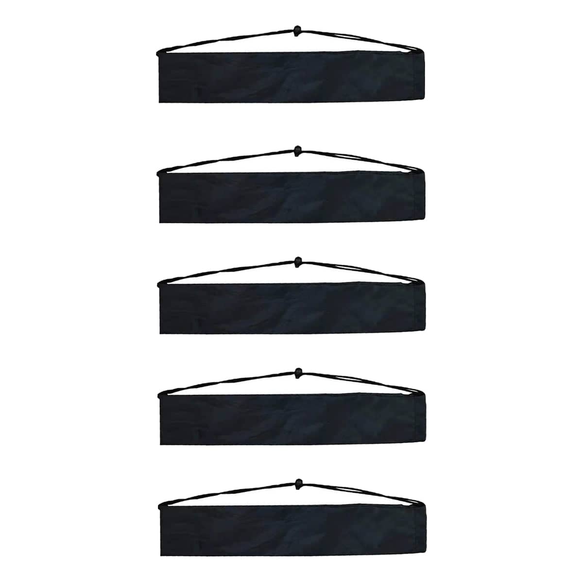 Polyester Drawstring Storage Bags for Tripod and Lamp Stands, Pack of 5 - 50 x 10 cm