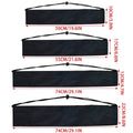 Polyester Drawstring Storage Bags for Tripod and Lamp Stands, Pack of 5 - 50 x 10 cm - view 4