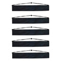 Polyester Drawstring Storage Bags for Tripod and Lamp Stands, Pack of 5 - 74 x 12 cm