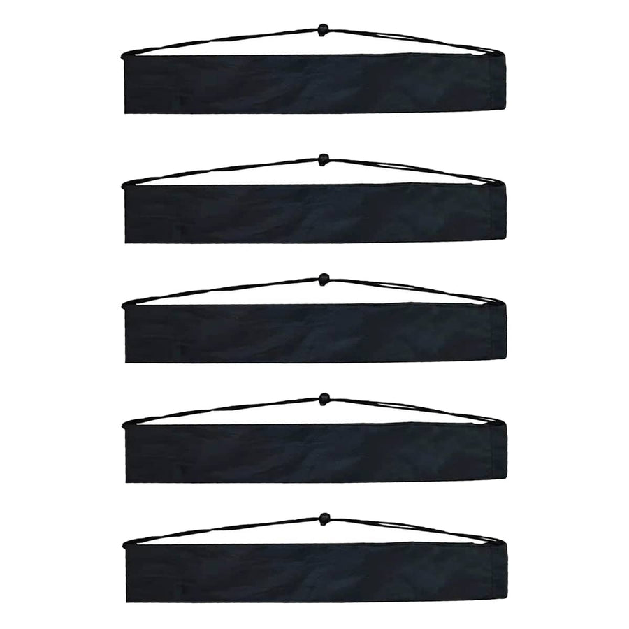 Polyester Drawstring Storage Bags for Tripod and Lamp Stands, Pack of 5 - 74 x 12 cm