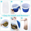 Pool Skimmer Socks for Filter Baskets Debris Net Bags - Pack of 5 - view 5