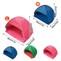 Pop-Up Beach Sun Shade Tent - Blue, Medium (70 x 50 x 45 cm) - view 4