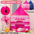 Pop up Castle Play Tent, 135 cm High - Blue - view 2