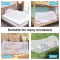 Pop up Mosquito Net, Foldable Portable Travel Bed Net, Adjustable 130-200 cm Long - view 5