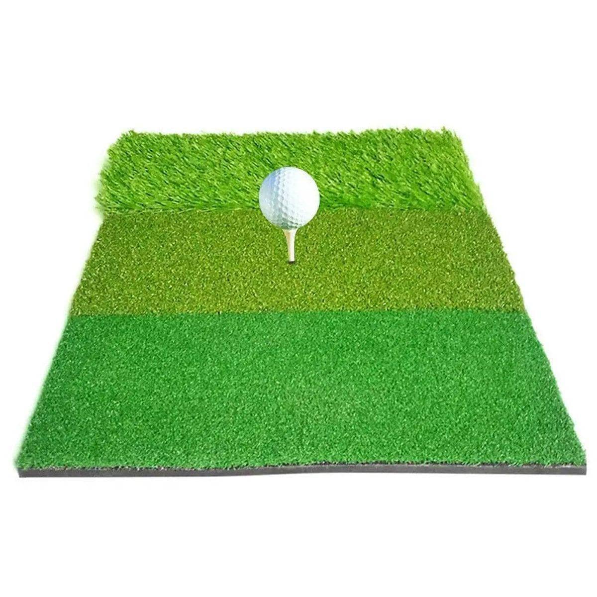 Portable 3-In-1 Golf Training Mat for Driving, Chipping and Putting - view 2