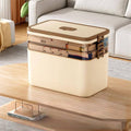 Portable 3 Layer First Aid Storage Box with Six Buckles and Handle - view 4