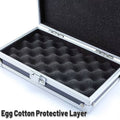 Portable Aluminium Storage Case with Foam Lining and Double Lock - view 4