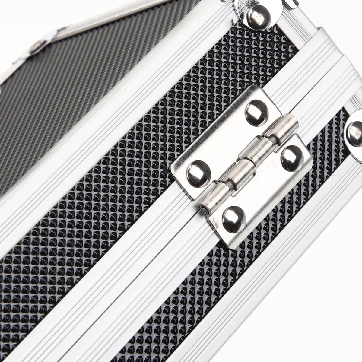 Portable Aluminium Storage Case with Foam Lining and Double Lock - view 5