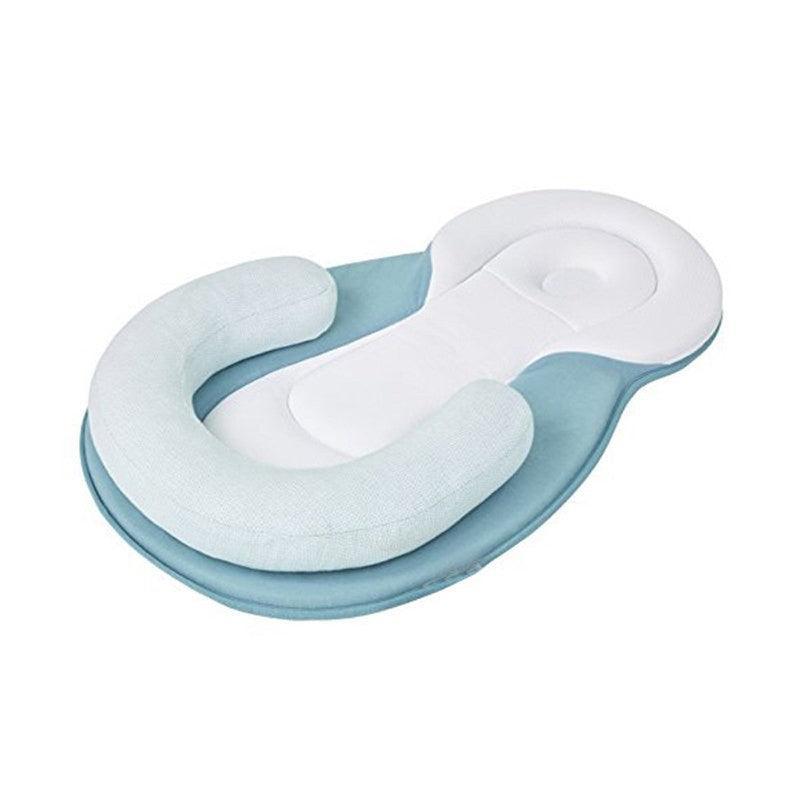 Portable Baby Nest Bed, Folding Newborn Cot Mattress for Travel - Blue