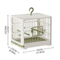 Portable Bird Cage Travel Carrier with Handle for Parakeets and Cockatiels - view 3