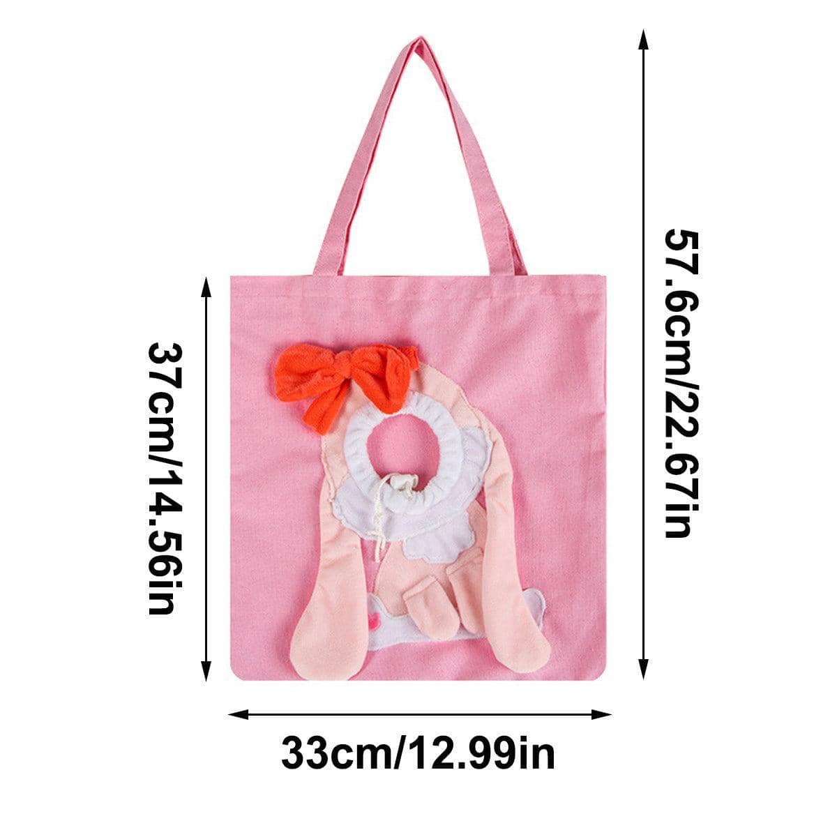 Portable Canvas Pet Carrier Bag for Cats and Small Dogs - Blue Panda Design - view 3