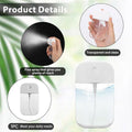 Portable Card Spray Bottle, 50 ml Refillable Travel Bottle - view 5