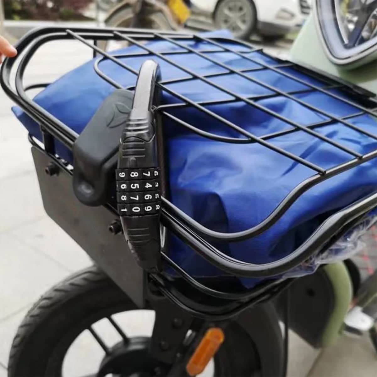 Portable Circular Combination Bike Lock for Bicycles and Motorcycles - view 5