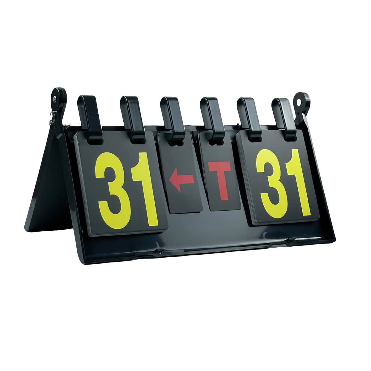 Portable Competition Scoreboard for Basketball and Volleyball, Black - view 2