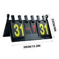 Portable Competition Scoreboard for Basketball and Volleyball, Black - view 3