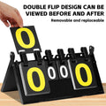 Portable Competition Scoreboard for Basketball and Volleyball, Black - view 5