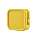 Portable Cosmetic Bag, Travel Toiletry Organiser - Yellow, 12.5 x 12.5 x 6.5cm - view 2