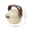 Portable Dog and Cat Travel Bowl, Double Pet Food and Water Bowl - view 3