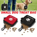 Portable Dog Treat Bag with Leak-Proof Zip Seal - Red - view 2