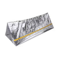 Portable Emergency Tent for Hiking and Camping - Silver