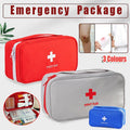 Portable Empty First Aid Bag for Camping and Travel - Blue - view 2