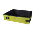 Portable Foldable Cat Litter Box Green Travel Toilet for Cars and Camping - view 2