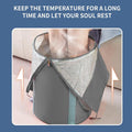 Portable Foldable Foot Soaking Bucket with Zip Lid - Pink - view 5