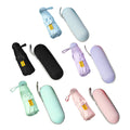 Portable Foldable Umbrella with Zipper Storage Bag - Blue - view 3