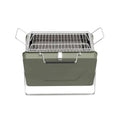 Portable Folding Barbecue Stove for Outdoor Home Use, Olive Green Grill - view 2
