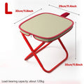 Portable Folding Camping Stool Outdoor Bench with Carry Bag - Medium 26 x 23 x 26 cm - view 3