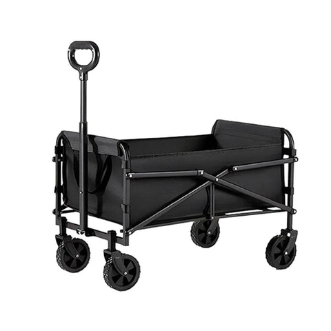 Portable Folding Camping Trolley with Swivel Wheels - 300 kg Capacity - view 2