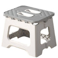 Portable Folding Stool for Camping and Fishing - Grey