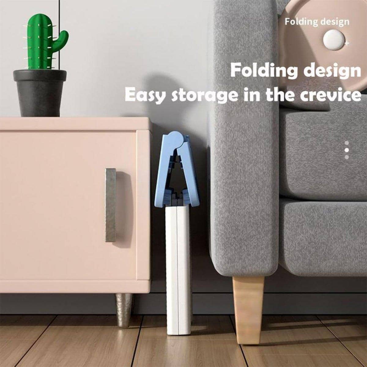 Portable Folding Stool for Camping and Fishing - Grey - view 5