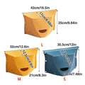 Portable Folding Stool for Camping and Fishing - Yellow, Medium (21 cm High) - view 4