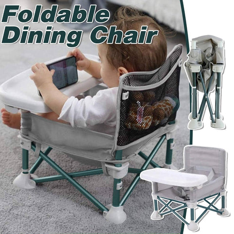 Portable Folding Toddler Dining Chair for Travel and Camping