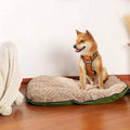 Portable Folding Waterproof Pet Mat, Zippered Dog Bed for Travel - Green - view 5