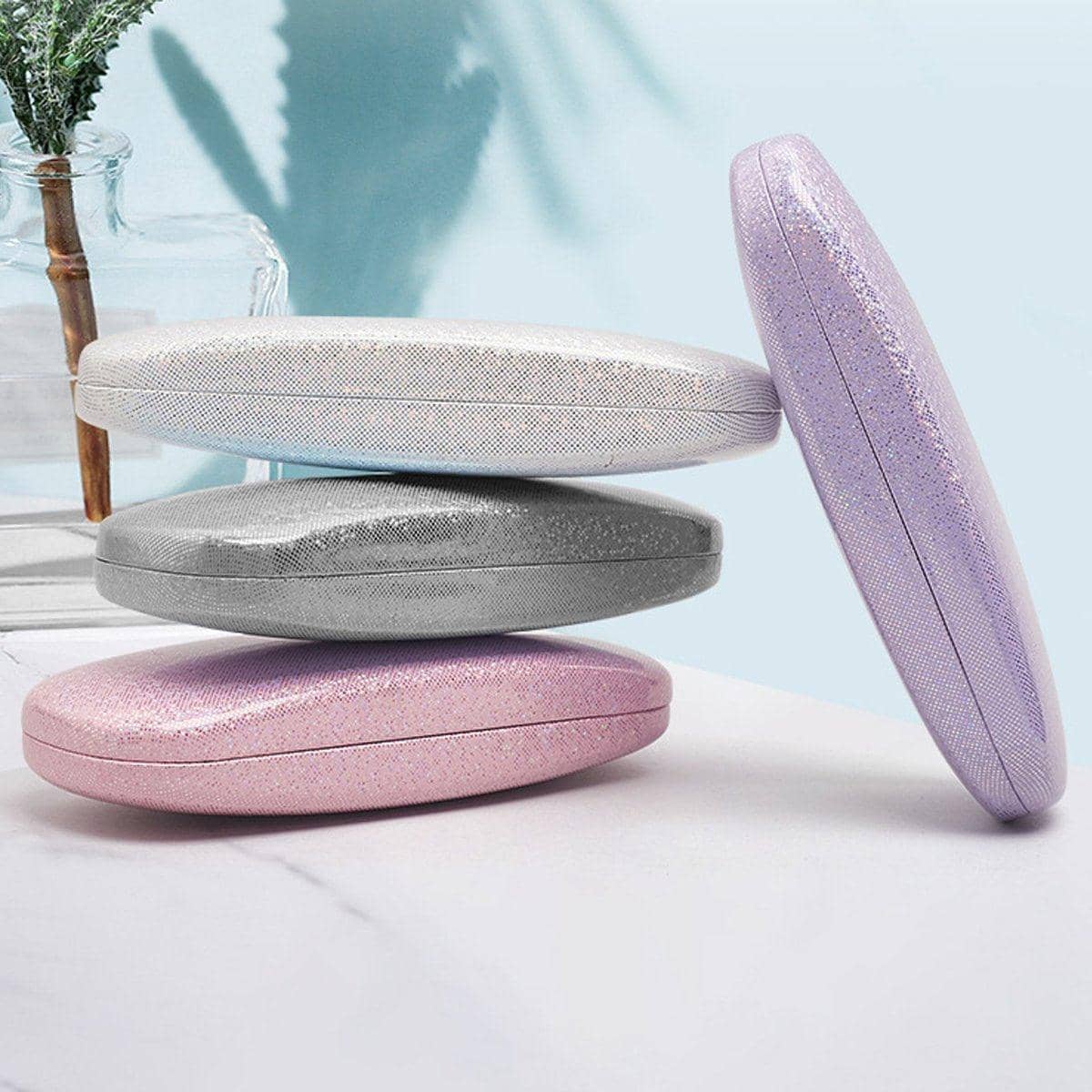 Portable Glasses Case for Myopia Glasses, Protective Eyeglasses Storage Box - view 4